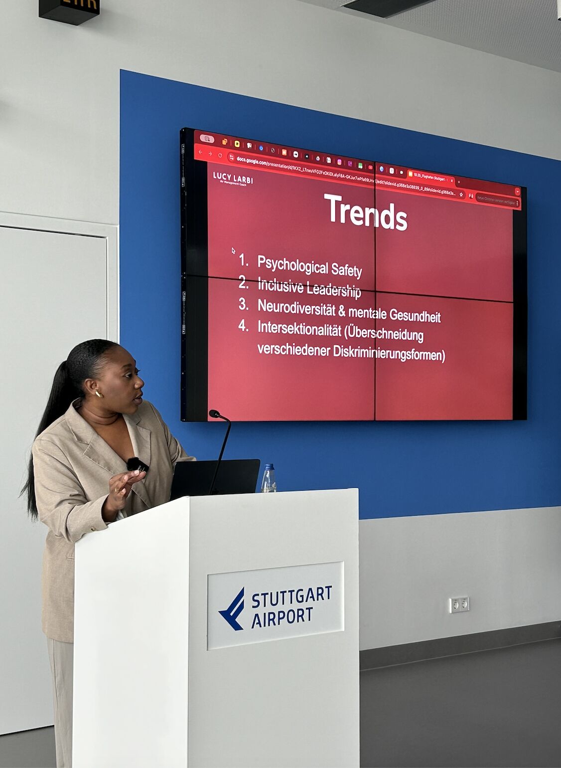 Mentale Gesundheit im Unternehmen mit Lucy Larbi