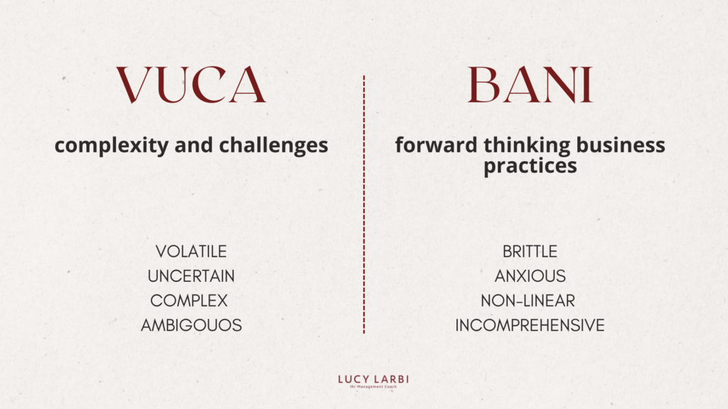 VUCA v BANI - Lucy Larbi Consulting