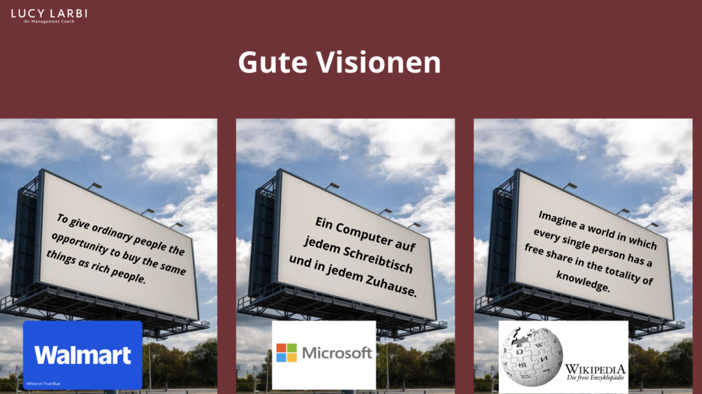 So formulierst du eine gute Vision - Lucy Larbi